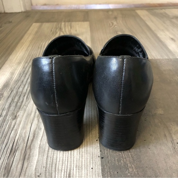 Bandolino Y2K 90s Chunky‎ Slip On Leather Loafers  9 - Picture 7 of 7